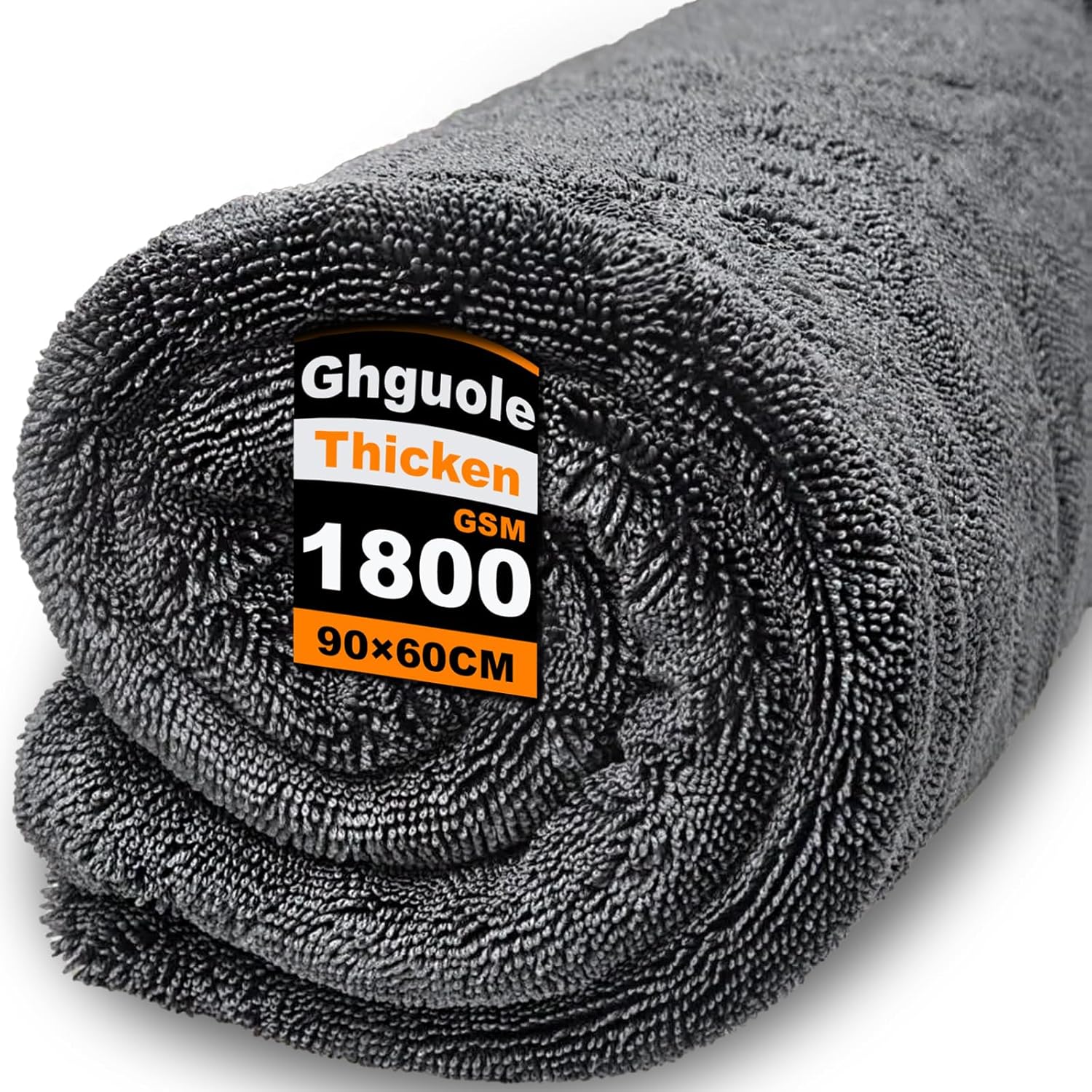 Detalle de Ghguole 1800GSM car drying towel 1800gsm