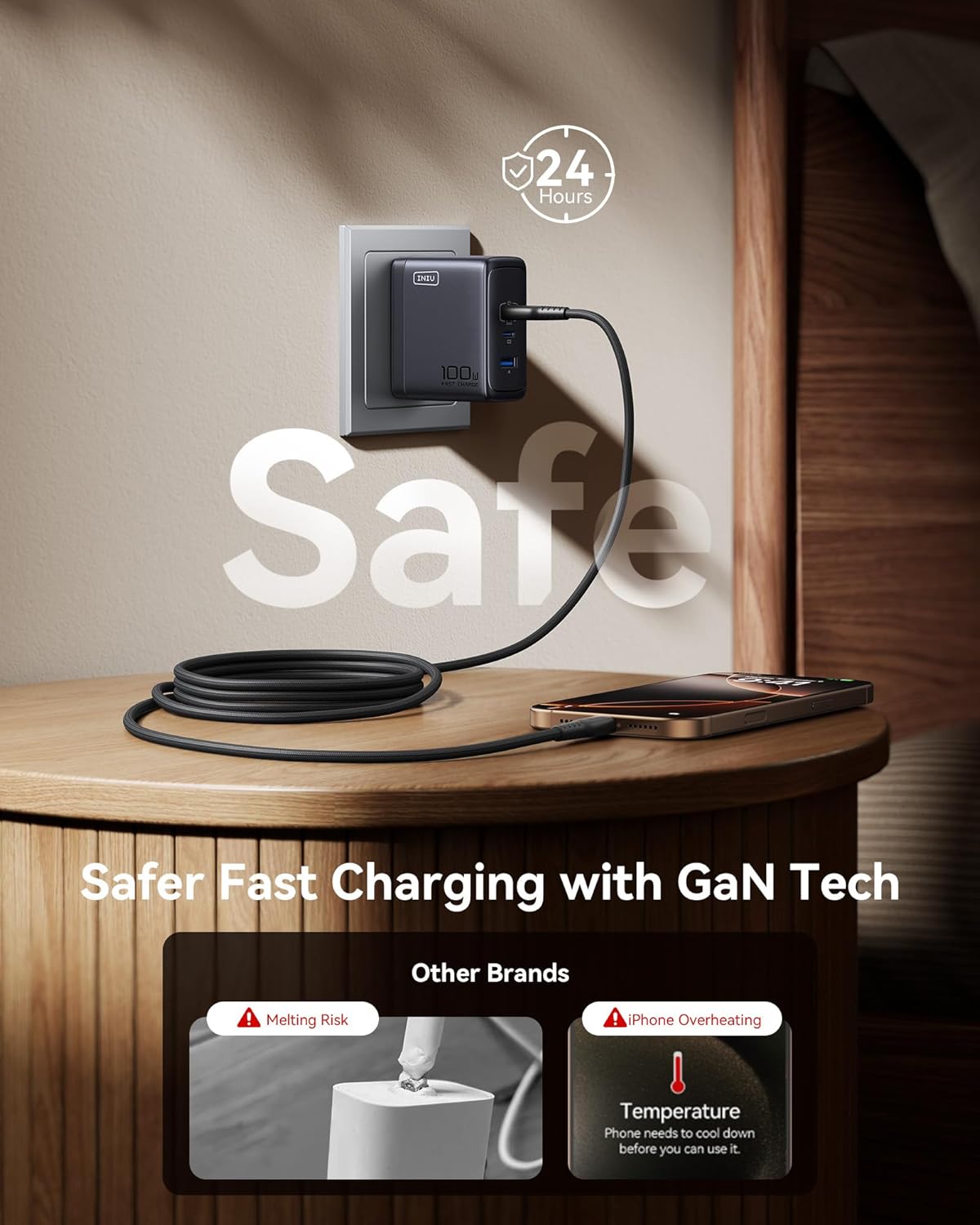 Thumbnail 5 de INIU 100W GaN MacBook Pro Charger with 3 Ports