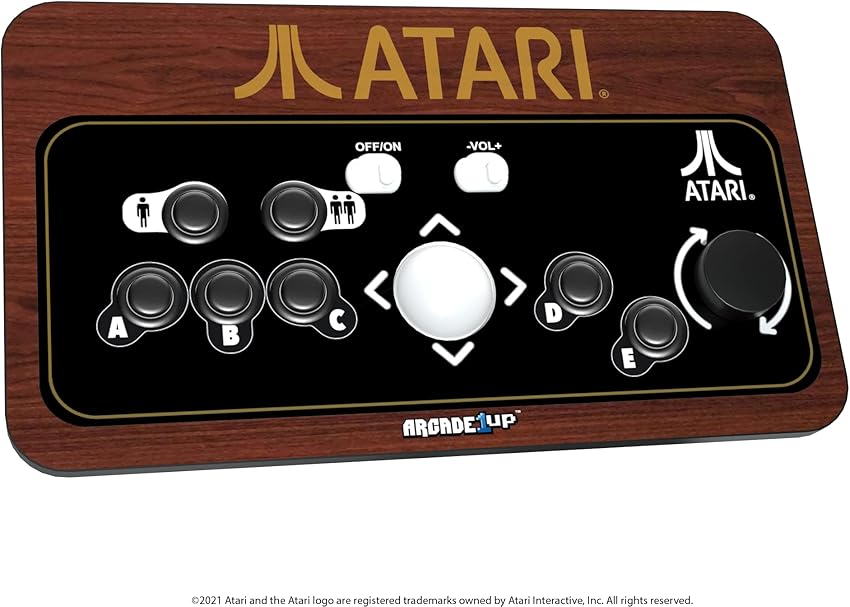 Detalle de Arcade1UP ATARI COUCHCADE - Diversión clásica en casa