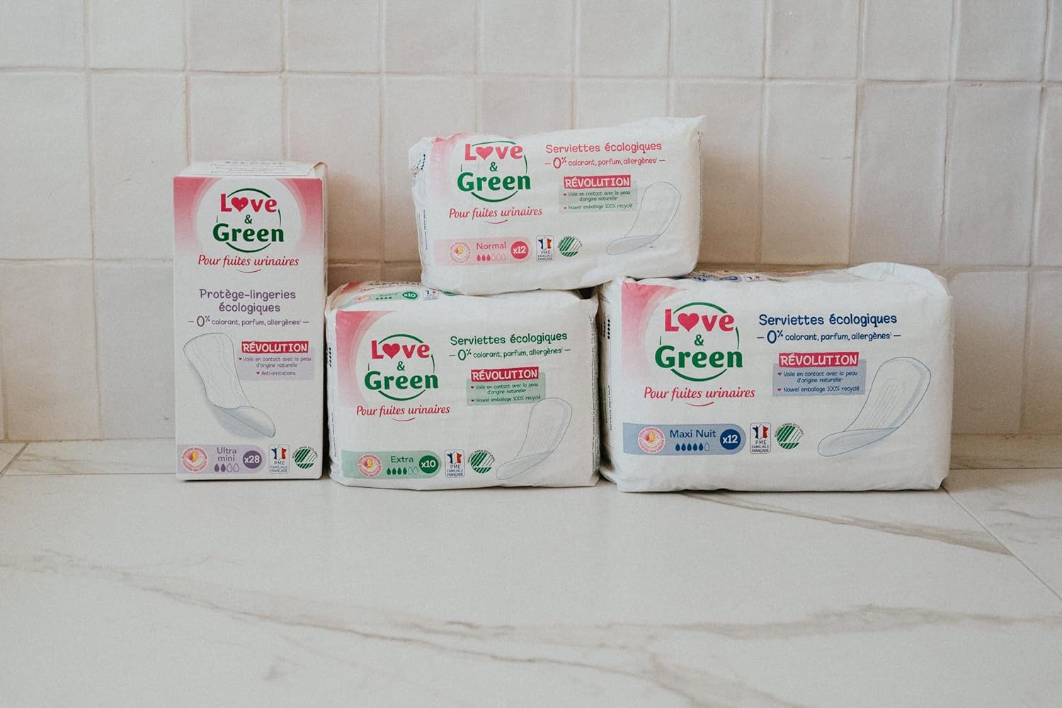 Thumbnail 4 de Love & Green Protège-lingeries Incontinence Ultra Mini – 28 unités