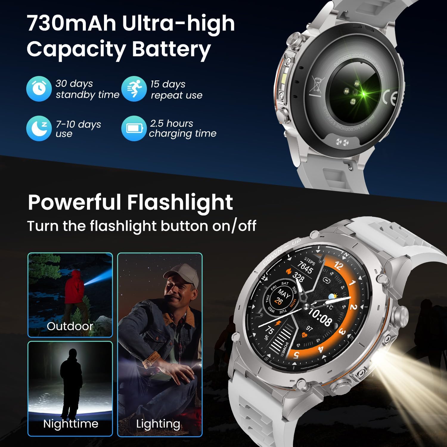 Thumbnail 6 de GPS Montre 1,43" AMOLED