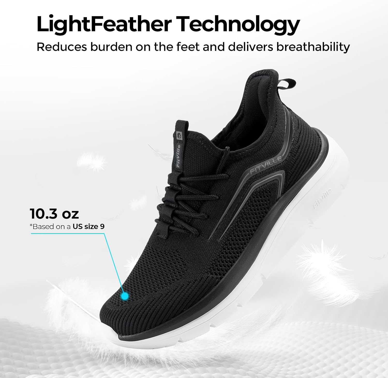 Thumbnail 2 de FitVille Extra Weit Laufschuhe Herren