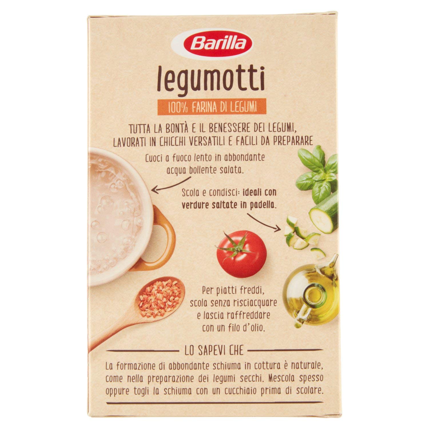 Thumbnail 3 de Barilla Risoni aus Hülsenfrüchten – Rote Linsen und Kichererbsen, 3er Pack (1 x 300 g)