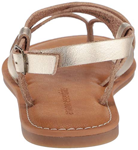 Thumbnail 2 de Amazon Essentials Women's Casual Strappy Sandal, Gold (UK 8)