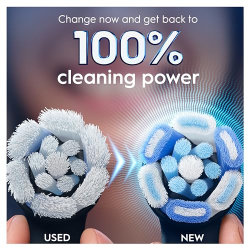 Thumbnail 5 de Oral-B iO Ultimate Clean Toothbrush Head, 2-Pack – Twisted & Angled Bristles for Deeper Plaque Removal