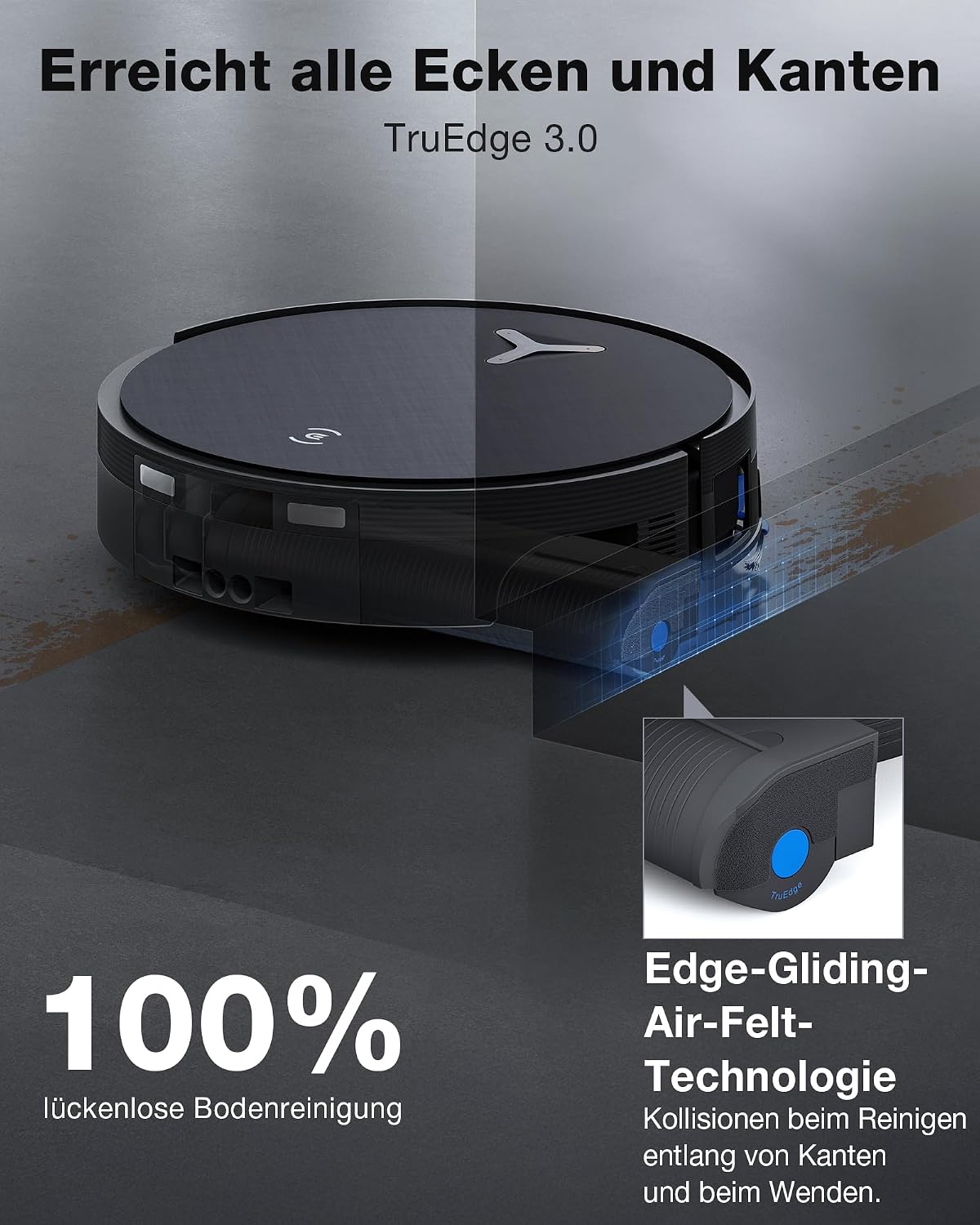 Thumbnail 6 de ECOVACS Deebot X12 Pro Omni Saugroboter mit FocusJet Technologie