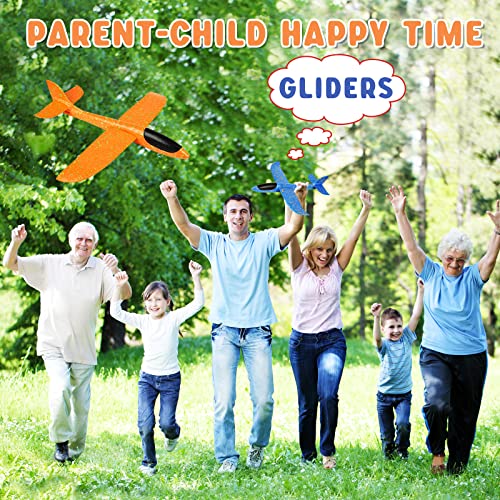 Thumbnail 6 de VCOSTORE Foam Glider Planes for Kids – 2 Pack, 17.3" Polystyrene Flying Gliders
