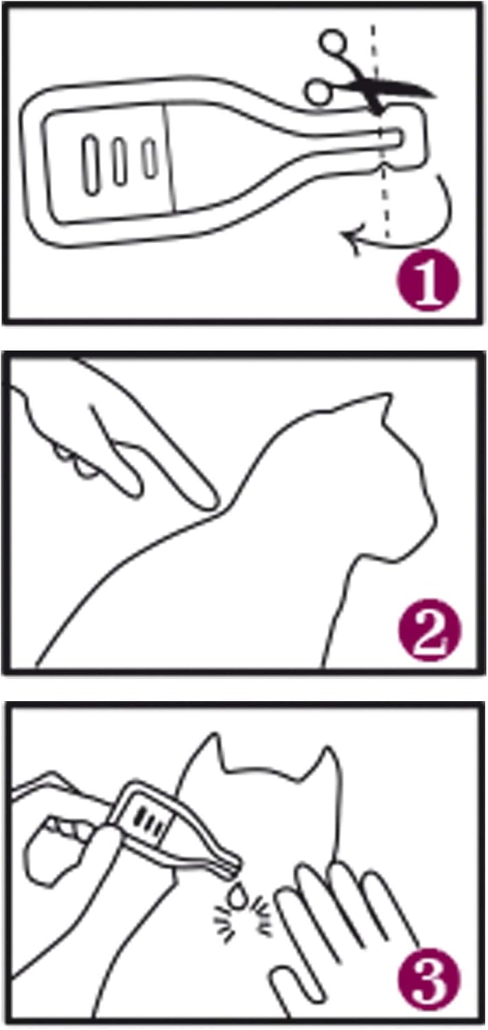 Detalle 1 de Vetocanis Pipette chat anti puces et tiques – protection 15 semaines (pack de 3)