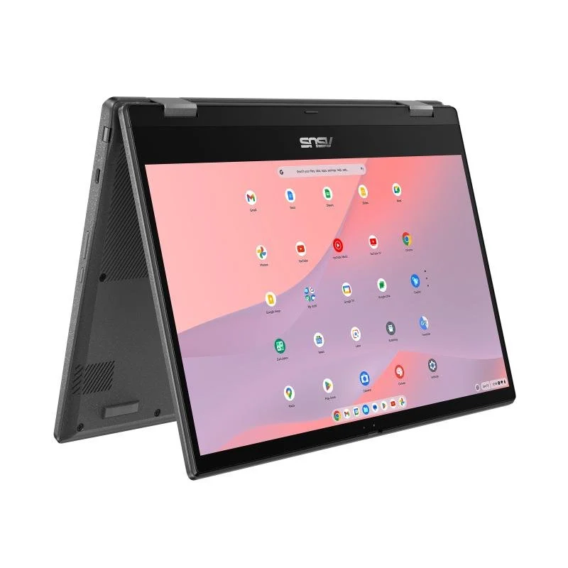 Detalle de Asus Chromebook CM14 Flip 14": convertible con stylus y ChromeOS para educación y movilidad
