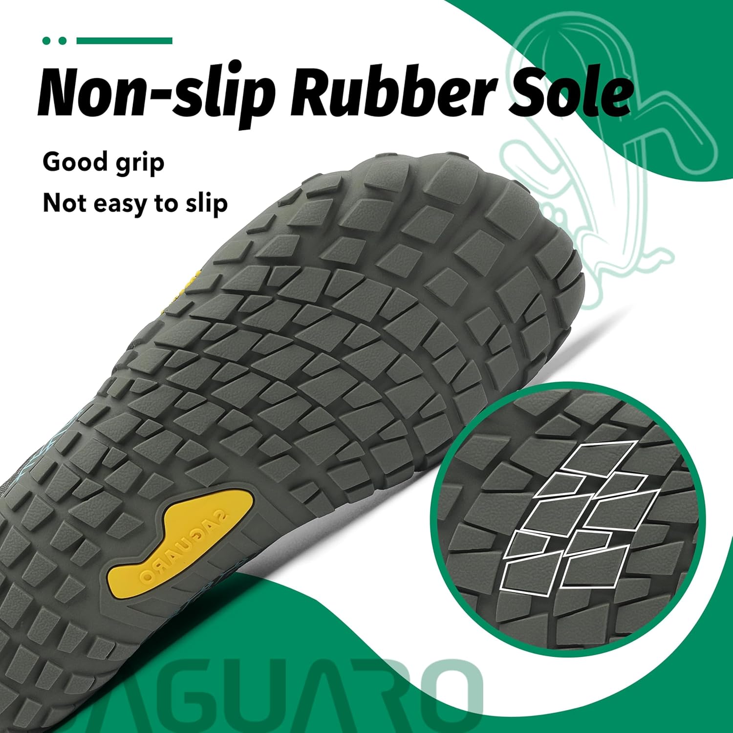 Thumbnail 6 de SAGUARO Unisexe Chaussures Minimaliste Fitness – polyvalentes, barefoot-friendly