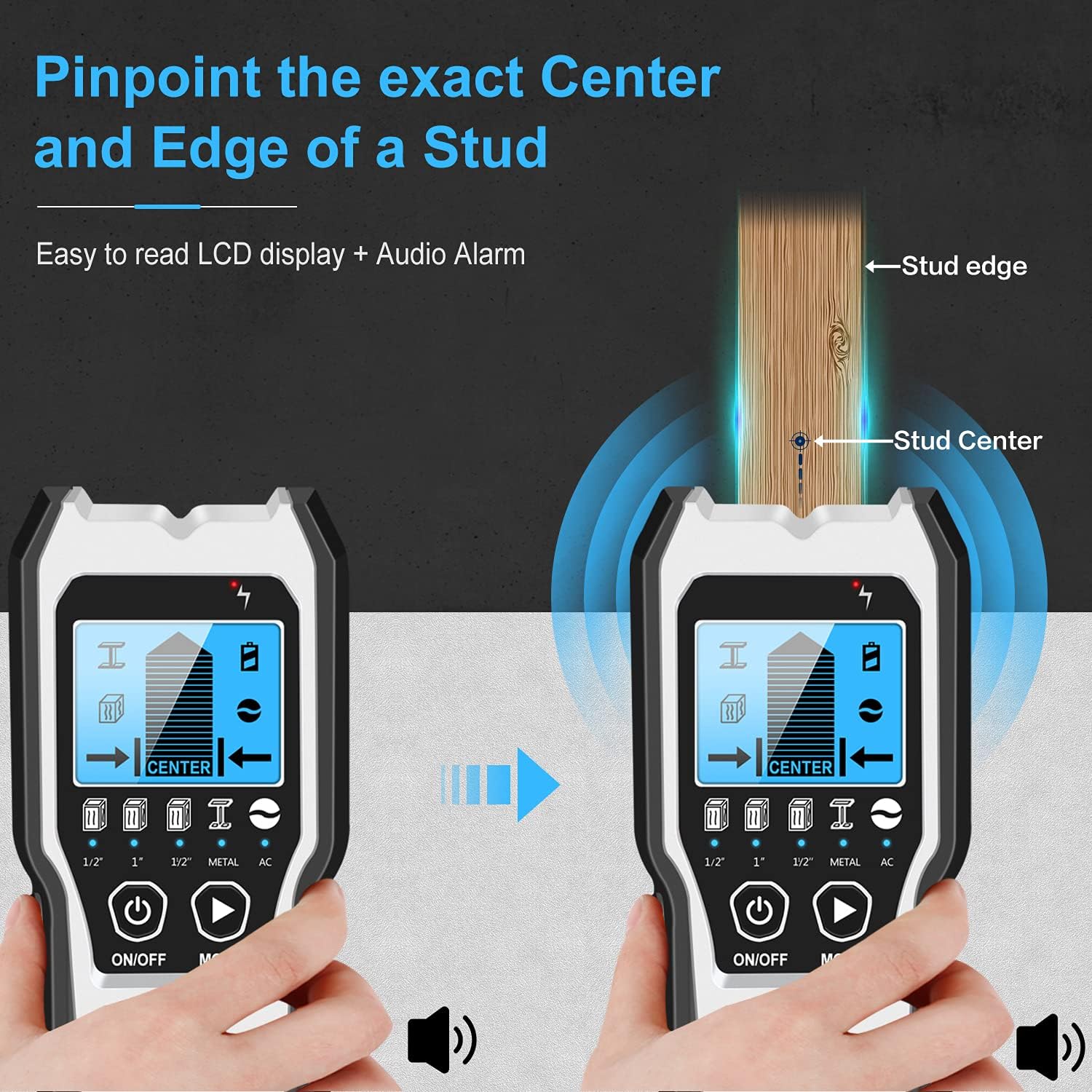 Thumbnail 4 de FOLAI TH550 Stud Finder 3in Depth