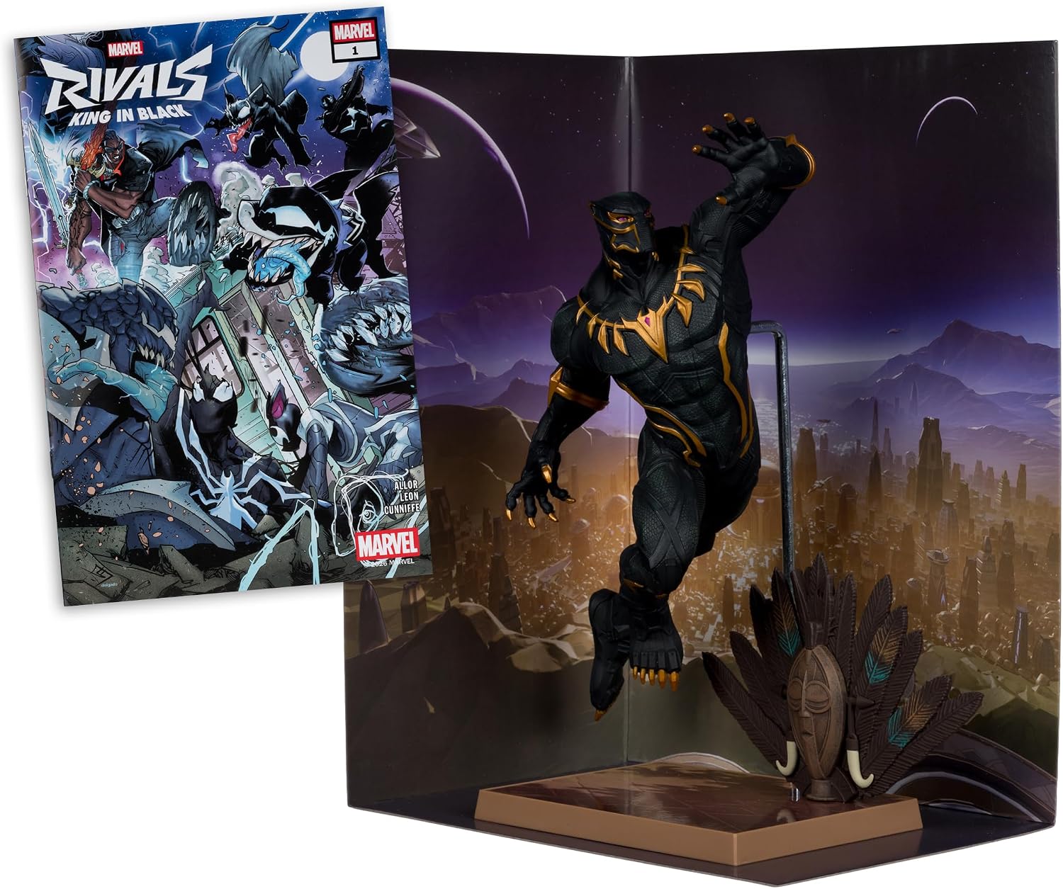 Detalle 2 de McFarlane Marvel Rivals Collection 1/6 Black Panther – figurka akcji 30 cm