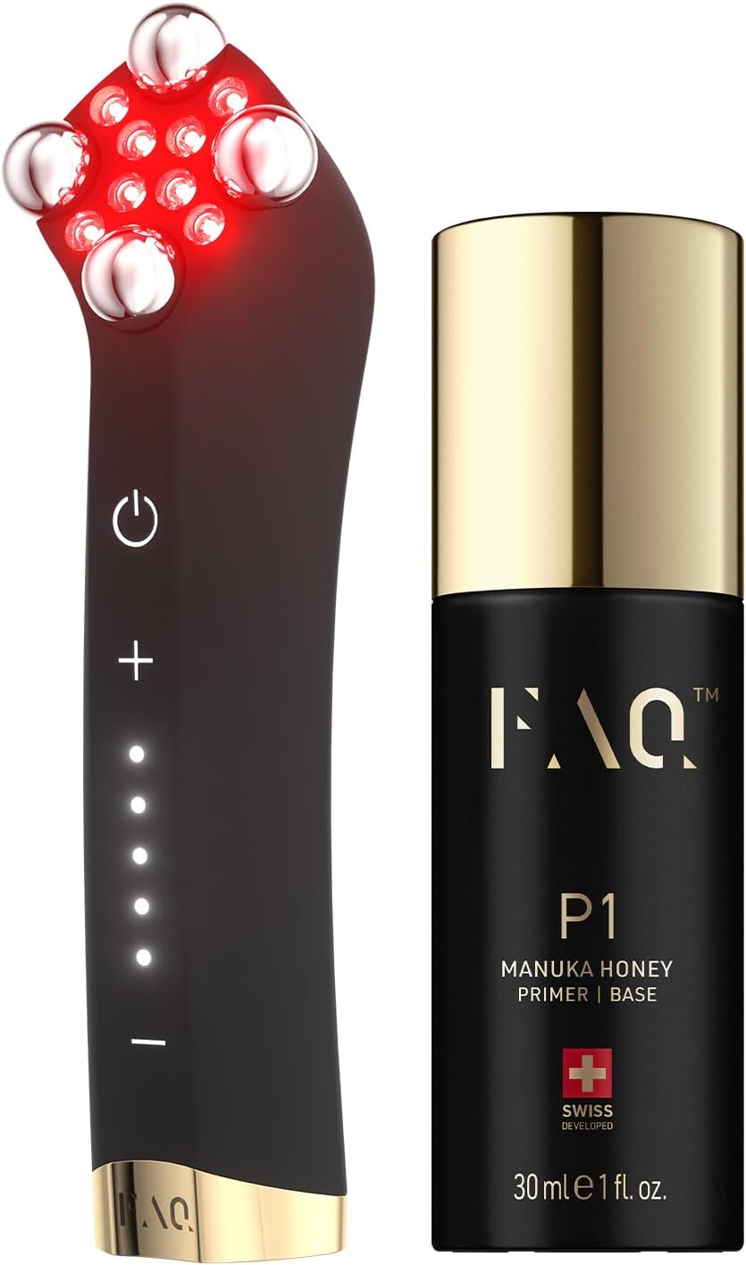 Detalle de FAQ Sculpt & Glow Coffret microcourant