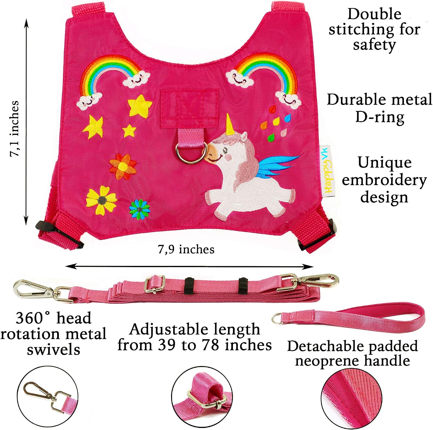 Detalle 2 de HappyVk Toddler Harness with Leash