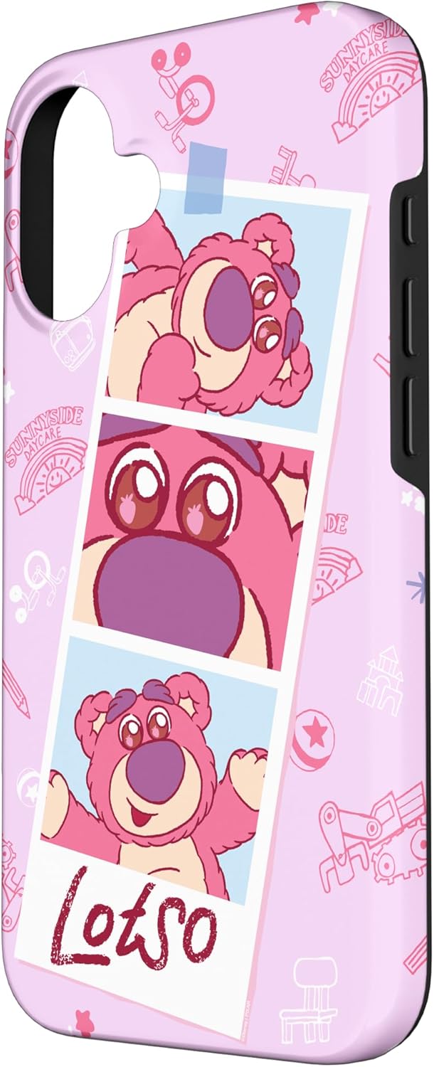 Thumbnail 1 de Coque Disney & Pixar Toy Story Lotso (bande photo mignonne) pour iPhone 16 et Samsung Galaxy