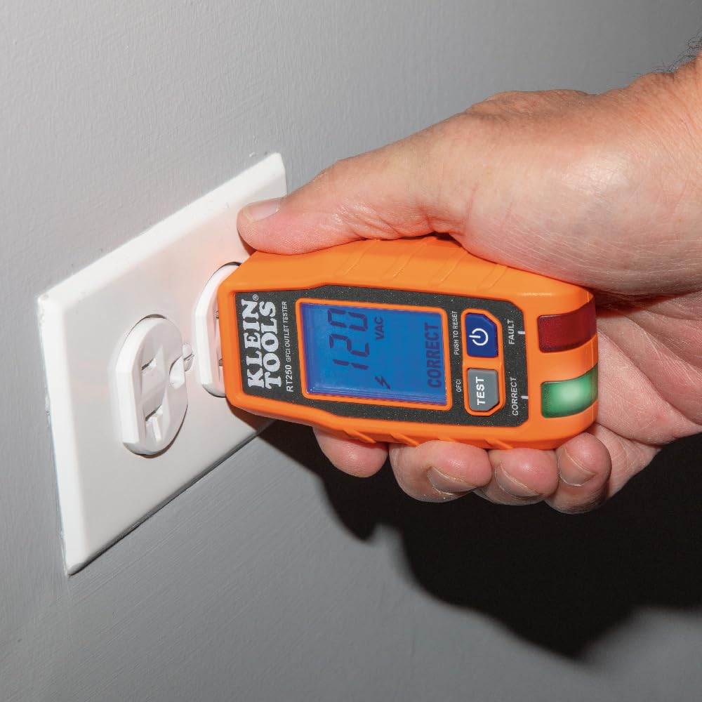 Detalle 2 de Klein Tools GFCI Outlet Tester with LCD Display