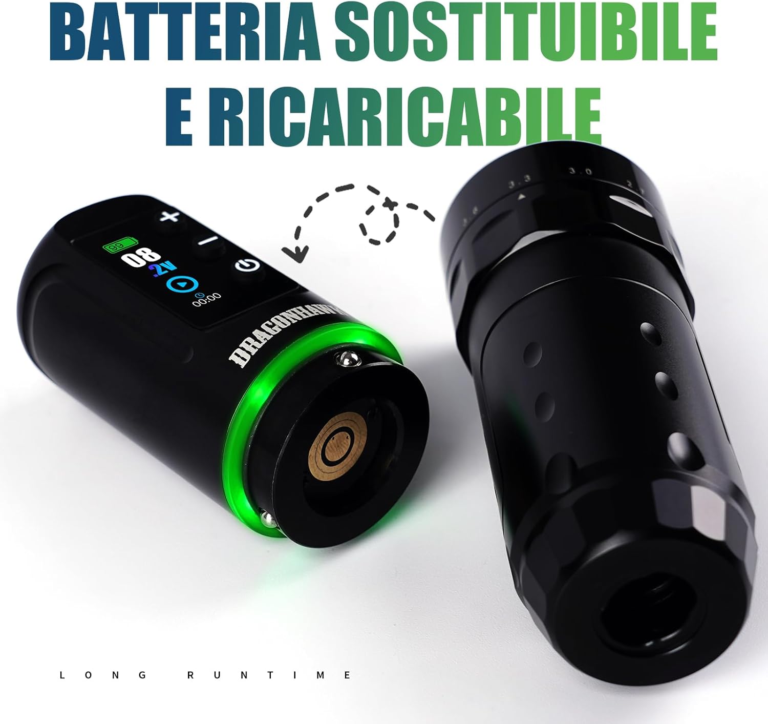 Thumbnail 6 de Dragonhawk L3 Penna Tattoo Wireless 2000 mAh
