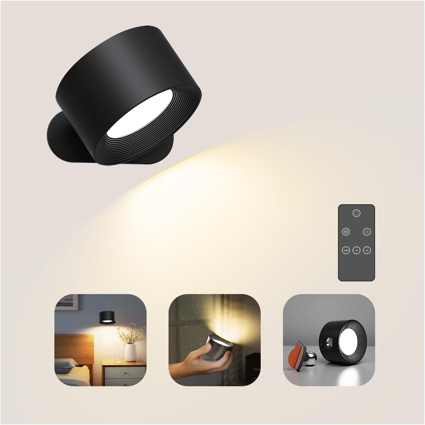 Detalle de Coollamp Battery Wall Light