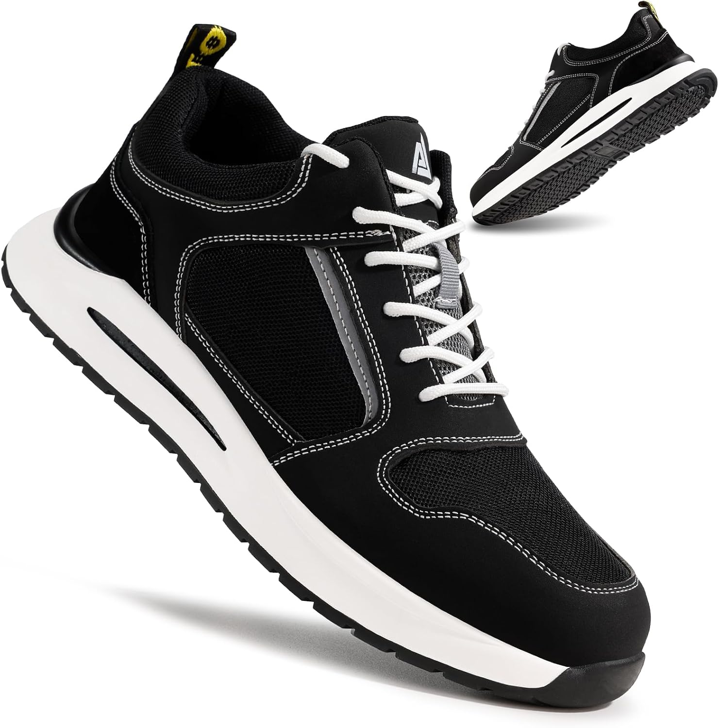 Thumbnail 6 de LAoutun Safety Trainers Men: Steel Toe Cap Work Trainers for Durable, Breathable Protection