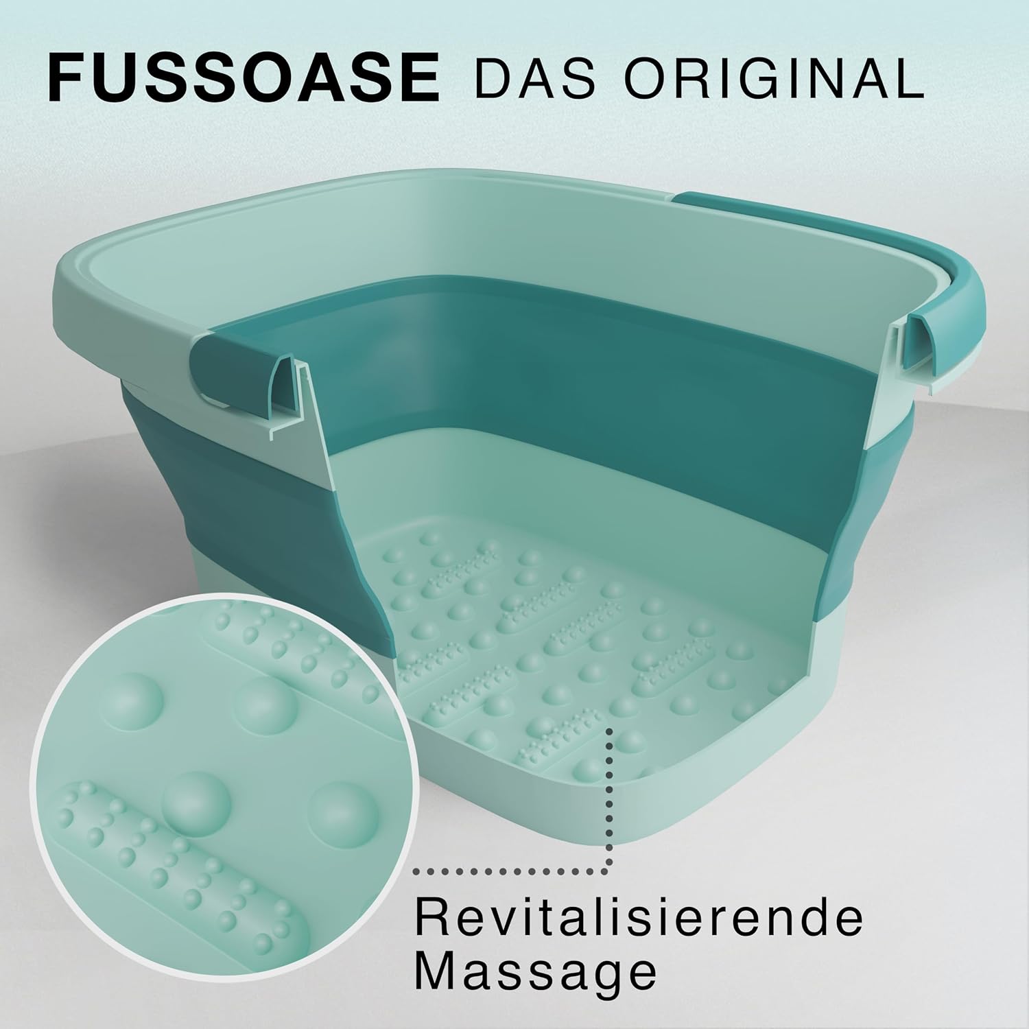 Detalle 2 de VMbathrooms Fußoase Original Fußbadewanne mit Noppen