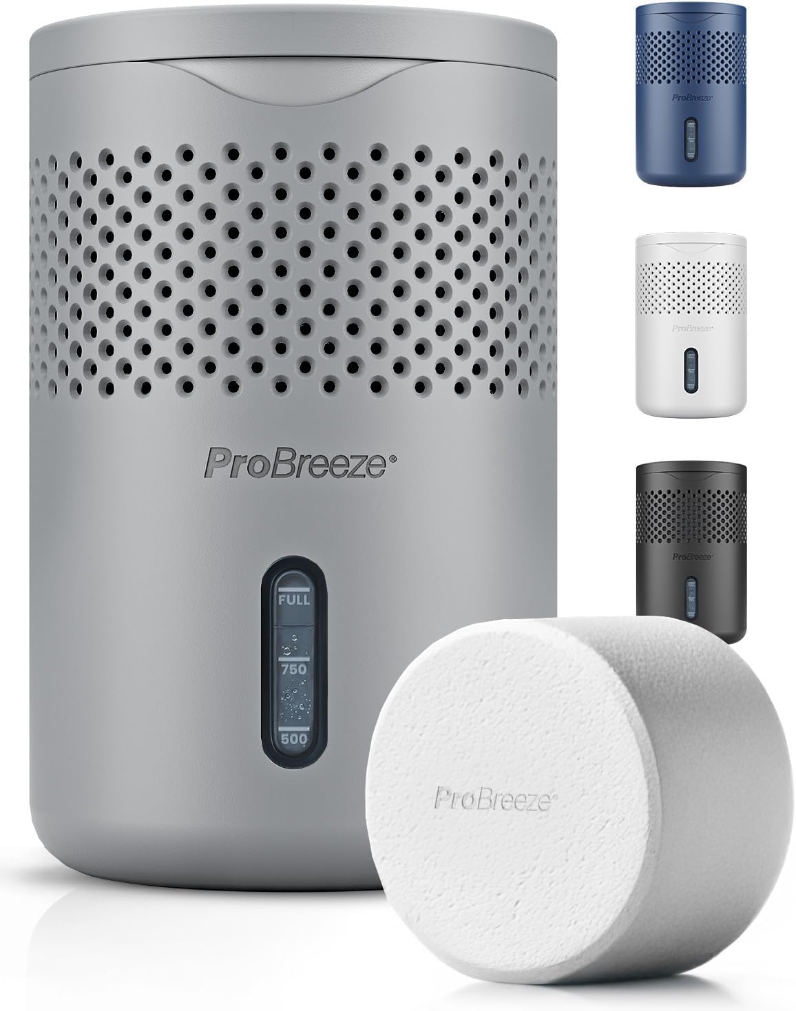 Detalle 2 de Pro Breeze Osmo Dehumidifier (Silent & Refillable) with 700g Refillable Tablet – Blue