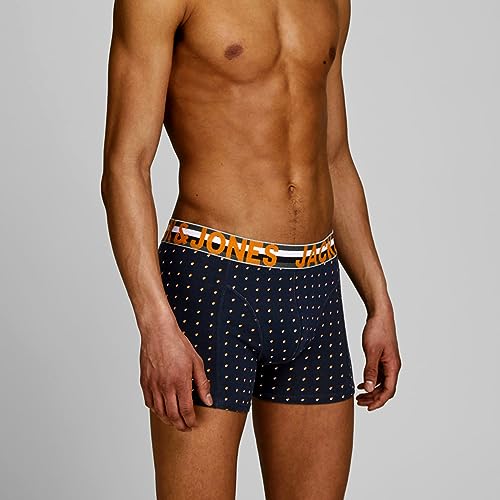Detalle 2 de Jack & Jones Trunks 3-Pack Black L — Pack de 3 boxers