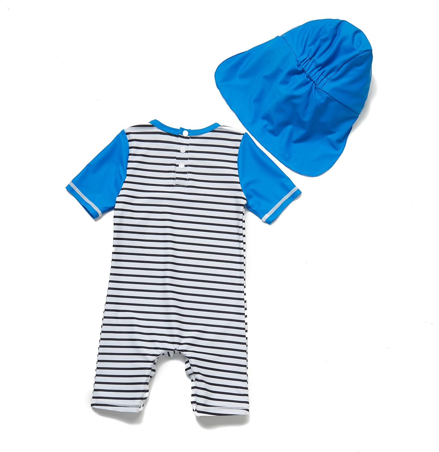 Thumbnail 1 de BONVERANO Baby-Jungen UV-Schutz 50+ Badeanzug mit Reißverschluss (einteilig, kurzarm)