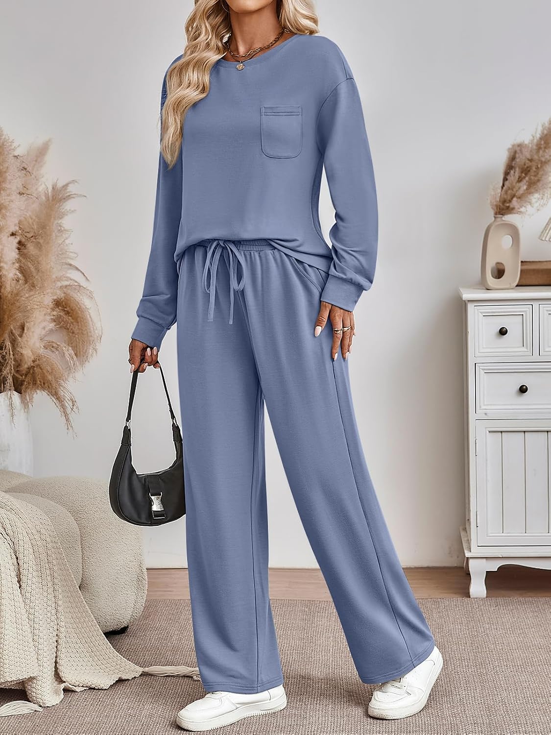 Detalle de AUTOMET Womens 2-Piece Lounge Sweatsuit set