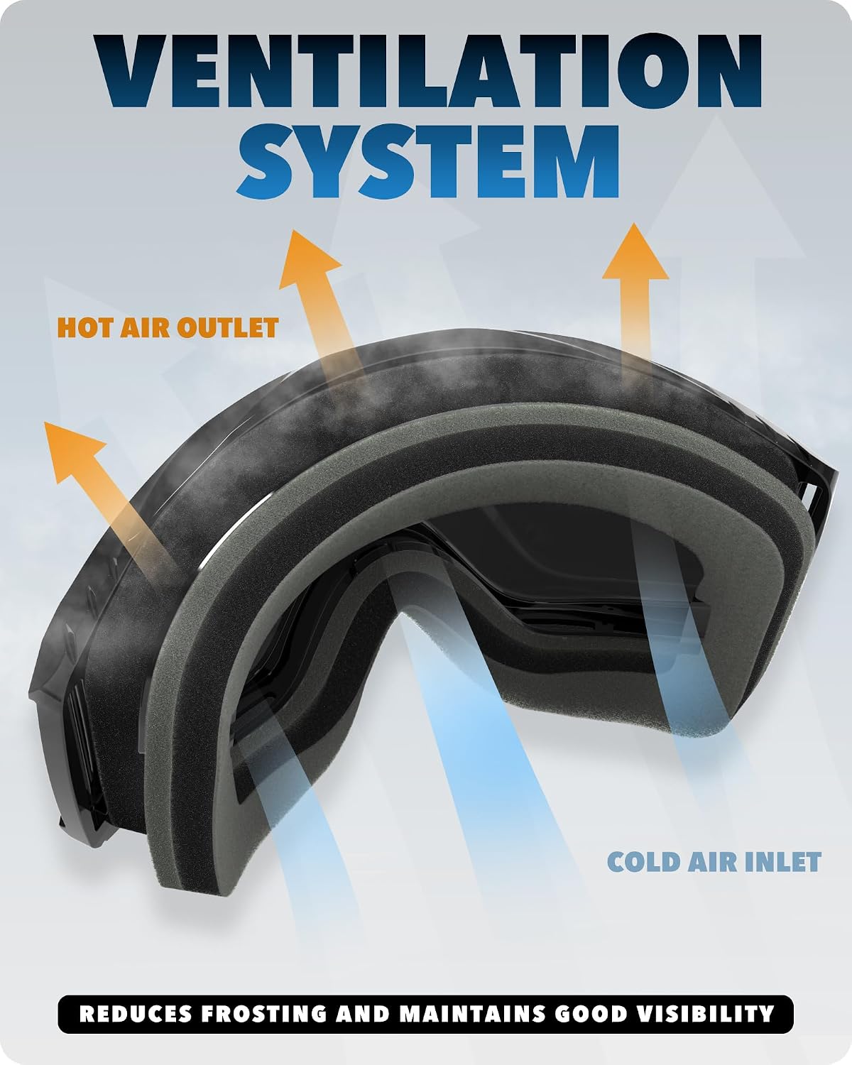 Thumbnail 5 de Findway Ski Goggles OTG with UV400