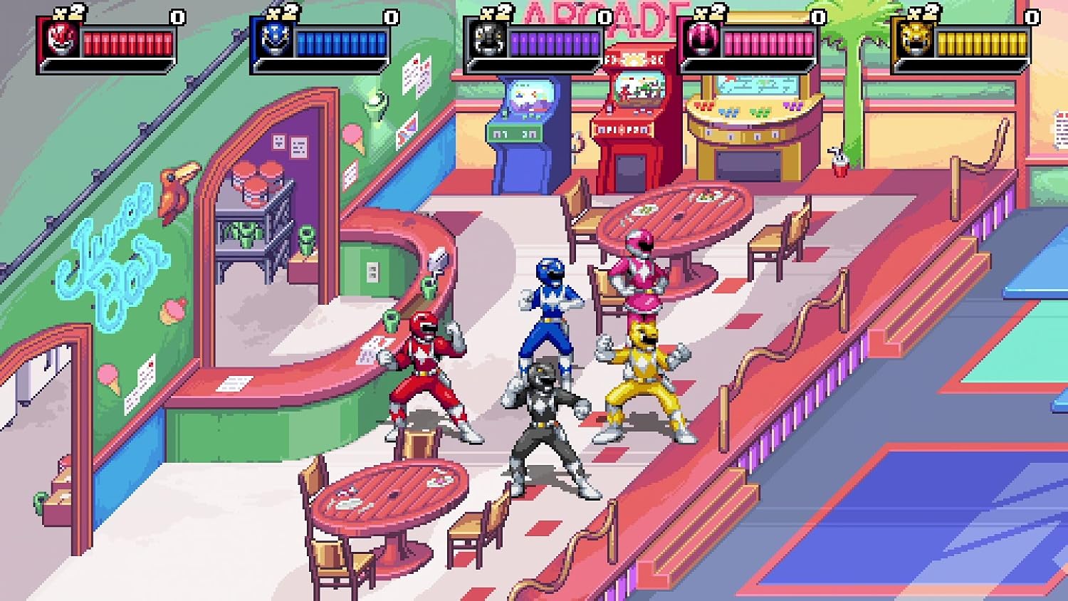 Detalle de Atari Mighty Morphin Power Rangers: Ritas Rewind – PS5