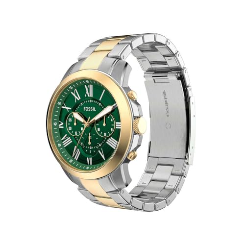 Thumbnail 2 de Fossil FS6131: Reloj de Hombre en Acero Two-Tone con Cronógrafo y Esfera Verde