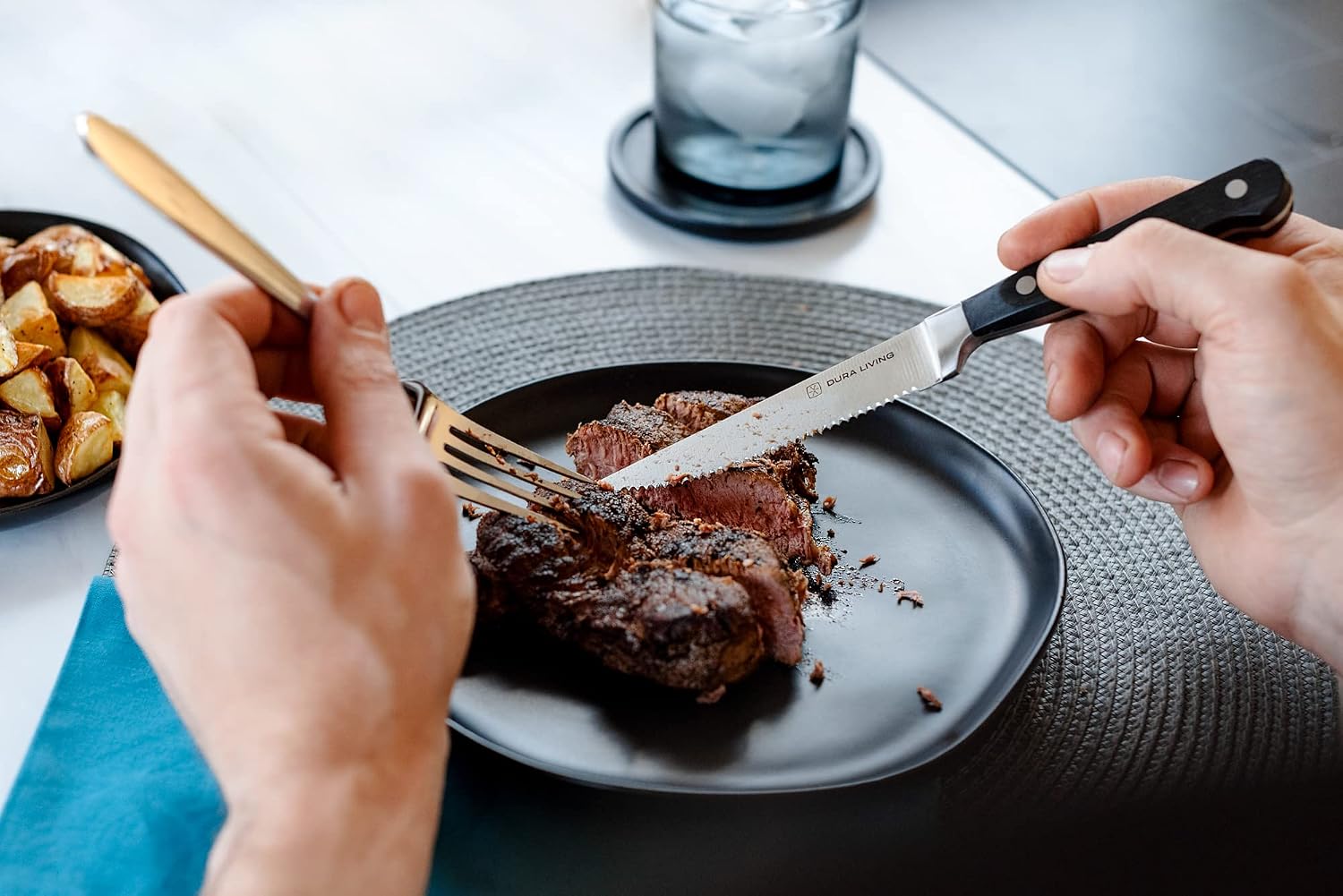 Detalle de DURA LIVING Steak Knife Set, 4-Piece
