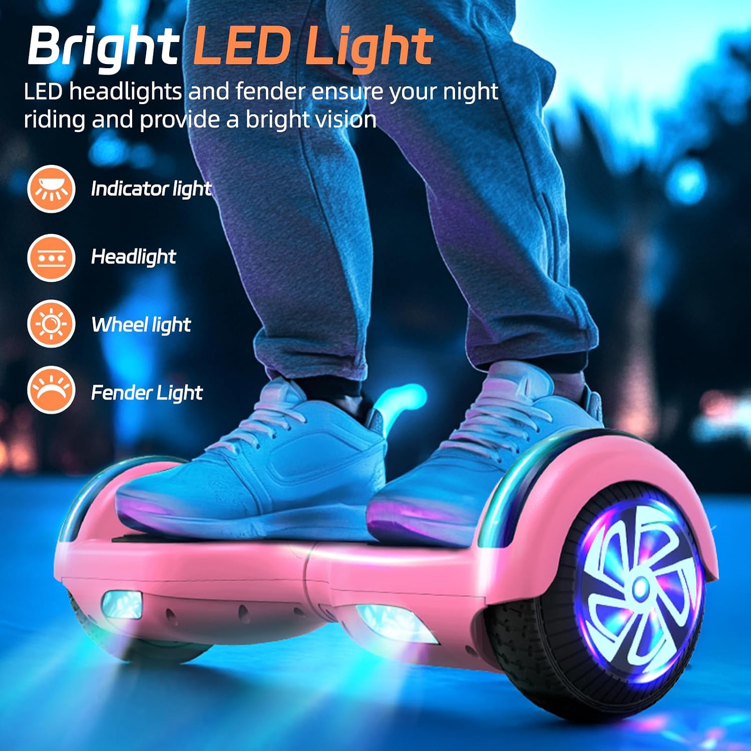 Detalle de Hoverboard Gyropode électrique 6,5 pouces