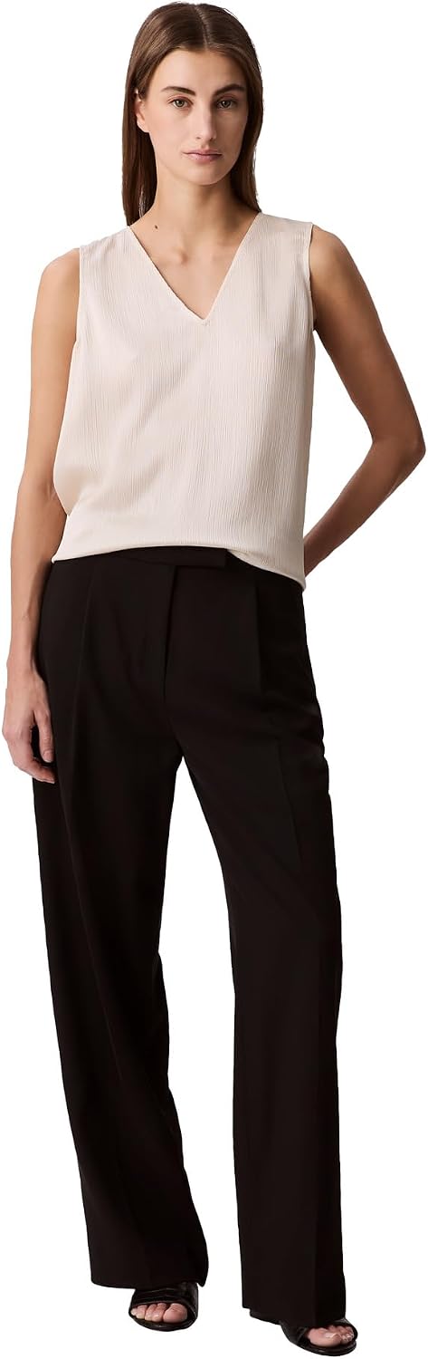Thumbnail 4 de Calvin Klein Plisse V Neck Tank Top