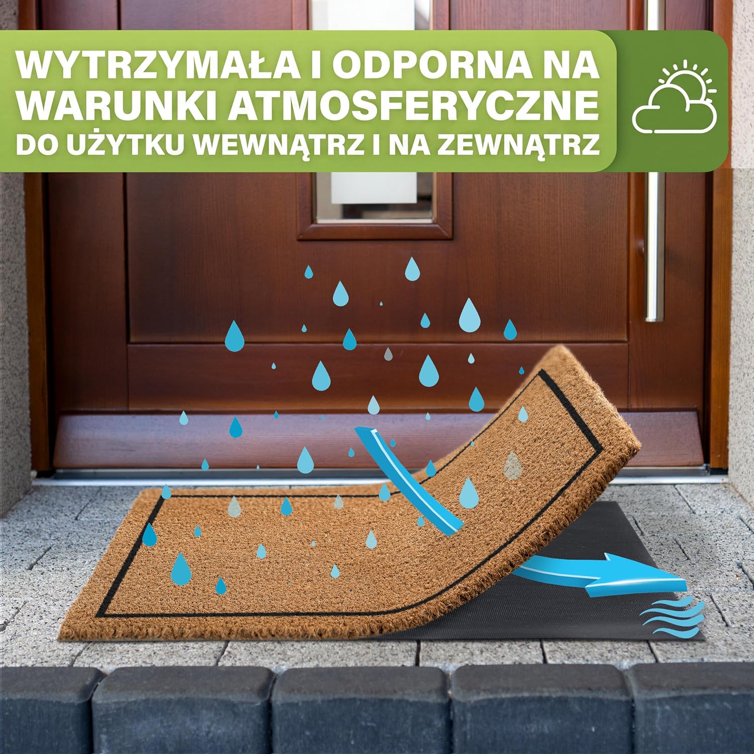Thumbnail 5 de Bodenständig wycieraczka kokosowa odporna na warunki atmosferyczne, 40 × 60 cm