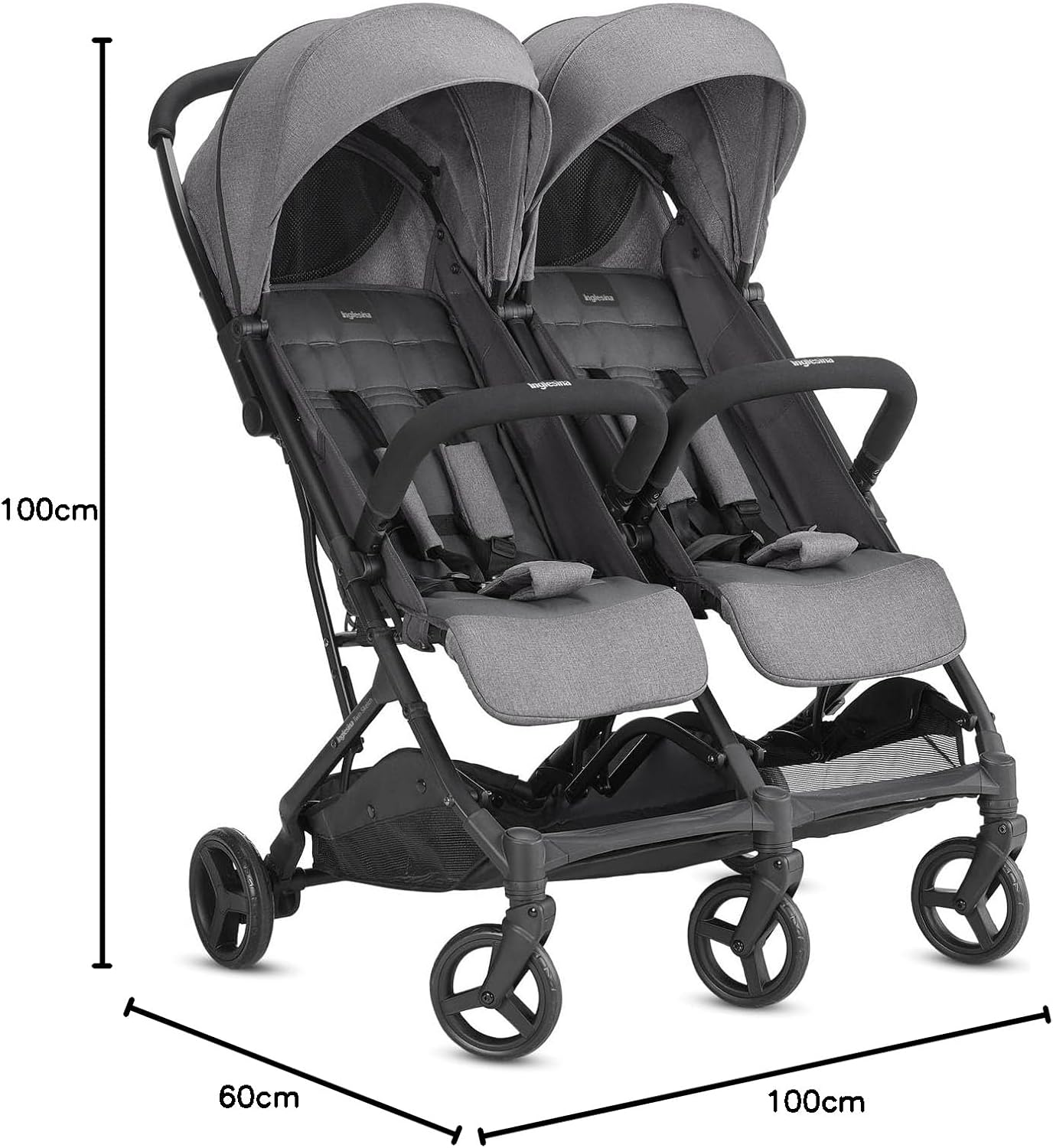 Thumbnail 6 de Inglesina Twin Sketch poussette double 12,5 kg 👶