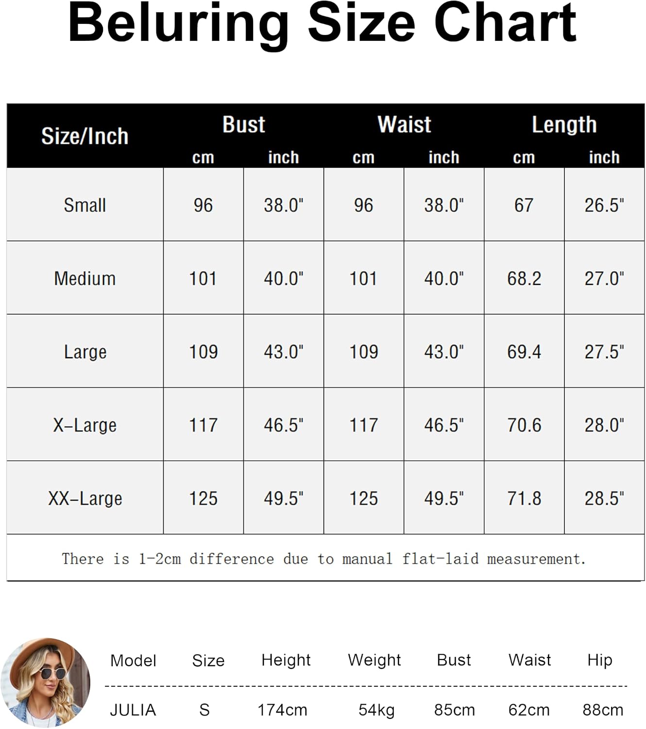 Thumbnail 5 de Beluring Langarmshirt Damen Elegant V-Ausschnitt