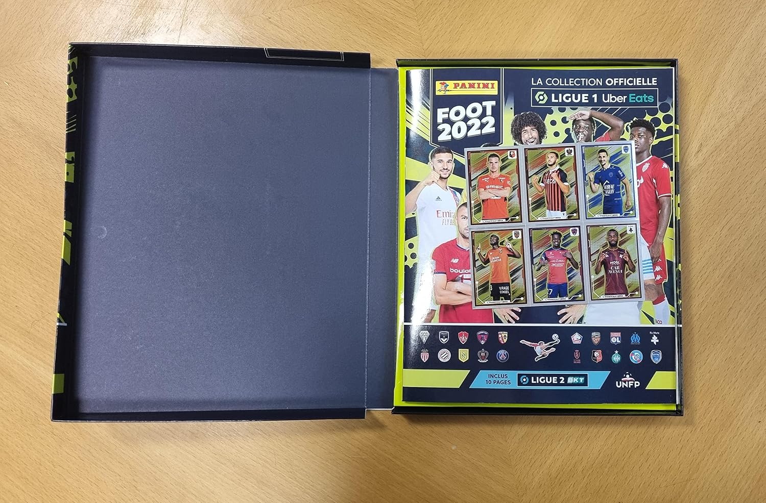 Detalle de Panini stickers Foot Ligue 1 2021-22 coffret 35 pochettes