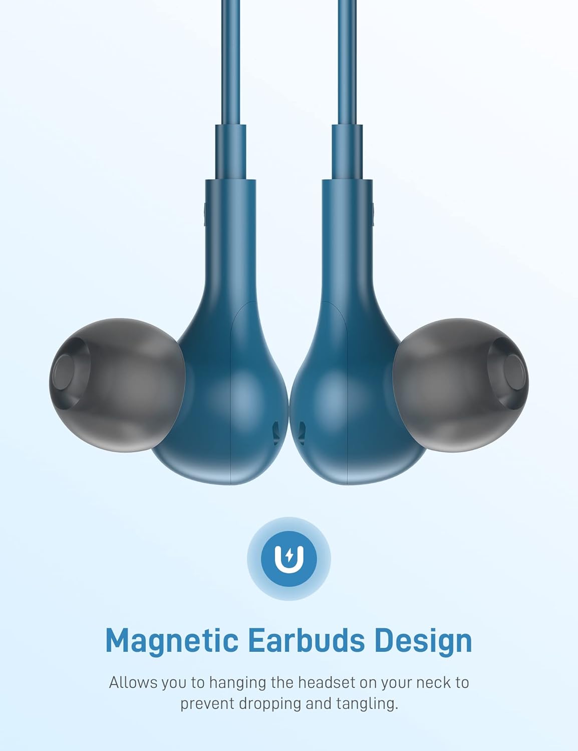 Thumbnail 4 de iMangoo USB‑C In‑Ear Kopfhörer mit Mikrofon – magnetisches Kabel & Fernbedienung