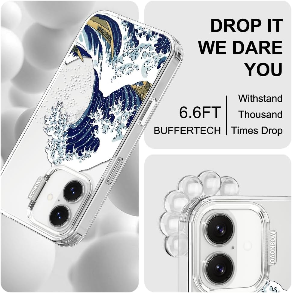 Thumbnail 4 de MOSNOVO iPhone 17 Case with Buffertech Shock-Absorbent Dual-Layer Protection