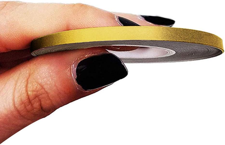 Detalle de 4R Quattroerre.it 10450 Trim Stripes Oro, Strisce Adesive per Auto 3 mm x 10 m
