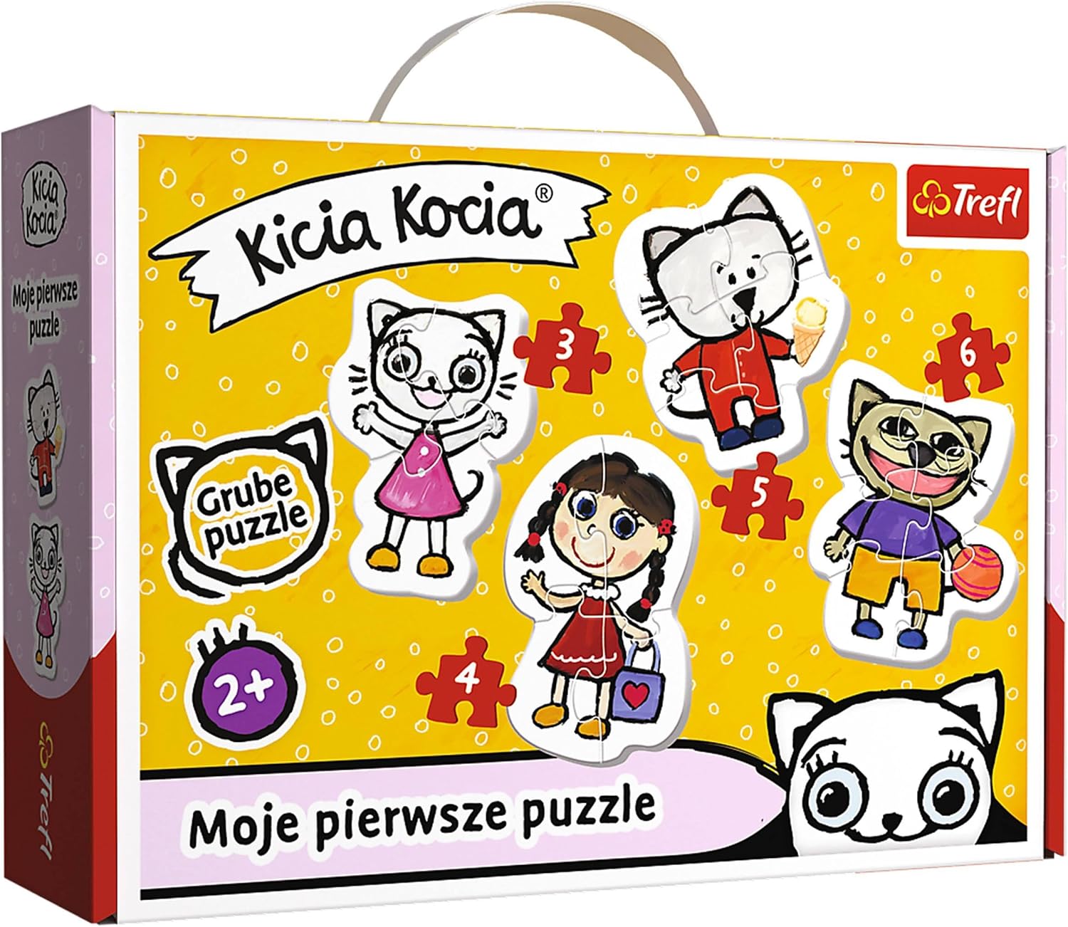 Thumbnail 4 de Trefl Puzzle Tiere bei einer Safari 4 Sets đ§©