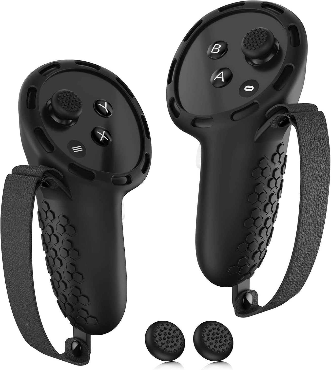 Detalle de 7-teiliges Meta Quest 3 Zubehör-Set: Anti-Scratch VR Shell, Gesichtsabdeckung, Objektivschutz & mehr