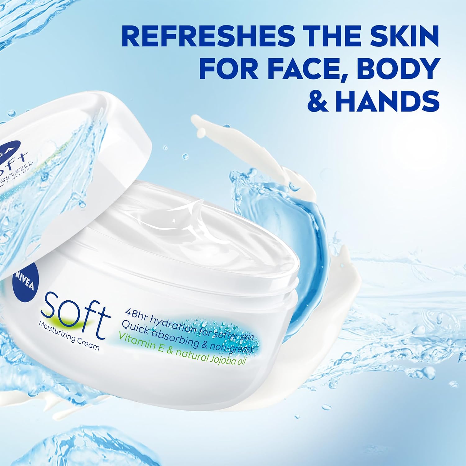 Detalle 2 de NIVEA Soft Moisturizing Cream 6.8 oz