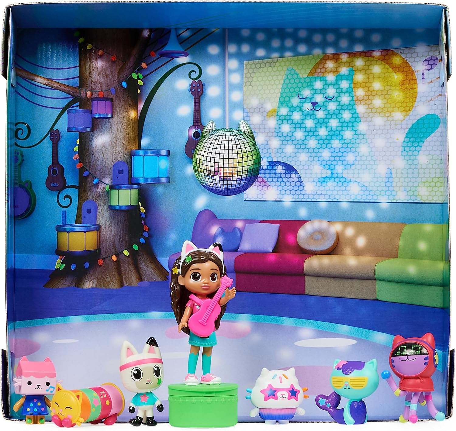 Thumbnail 6 de Gabby's Dollhouse Coffret Soirée dansante 6 figurines