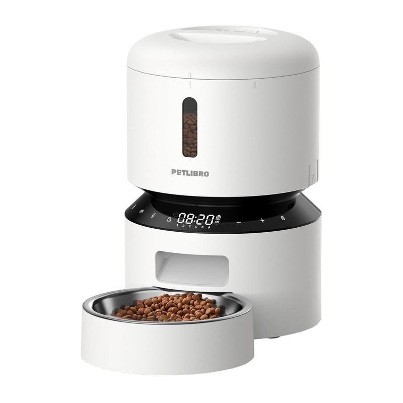 Detalle 2 de Dispenser de Comida para Mascotas Petlibro Granary 3L Blanco