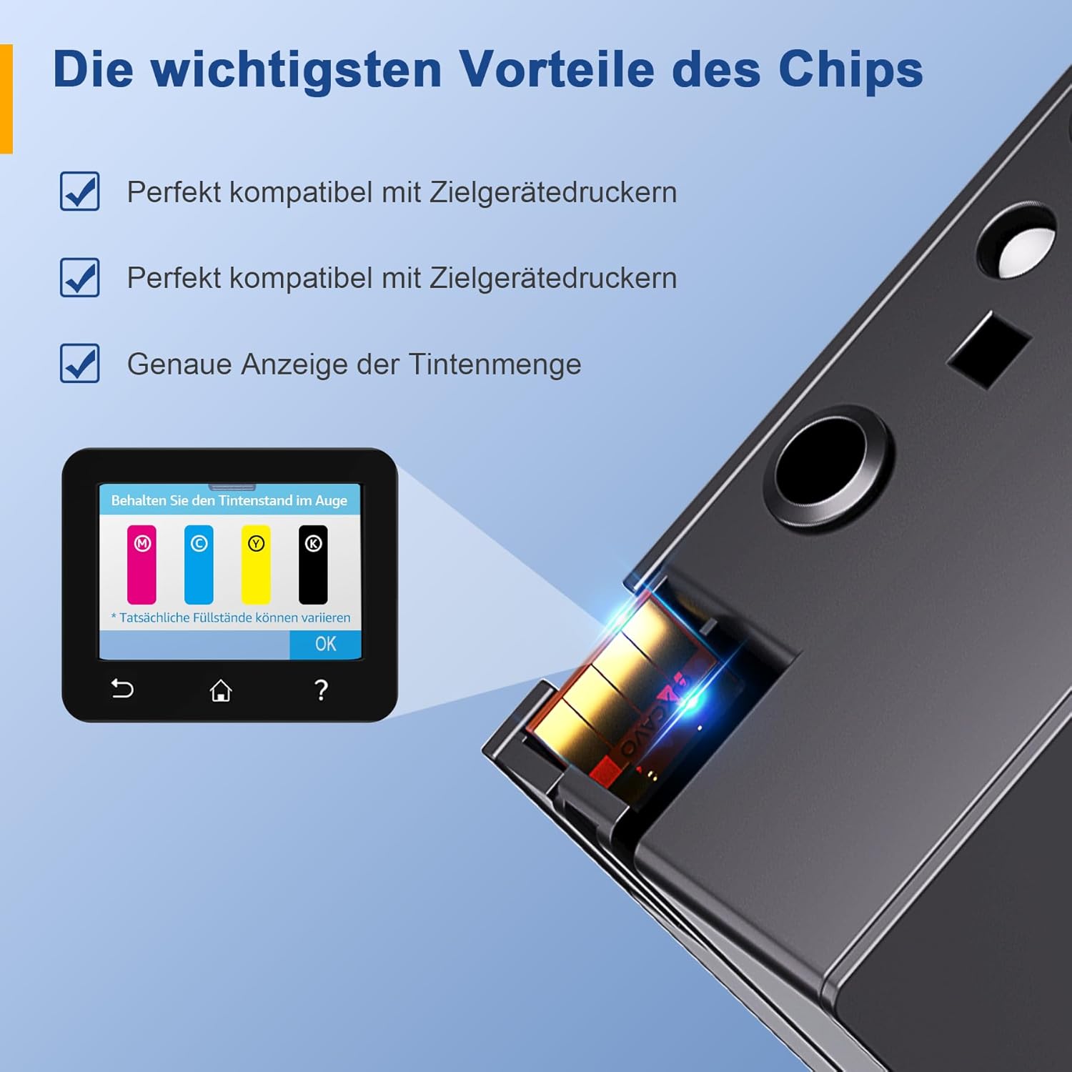 Thumbnail 1 de Palmtree LC3213 XL LC3211 Druckerpatronen 10er-Pack – kompatibel mit Brother MFC-J4900-Serie (LC3213/LC3211)