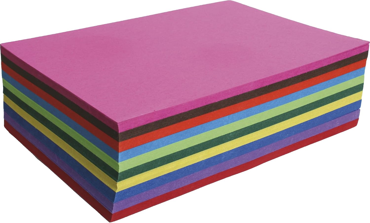 Thumbnail 5 de Maildor by Clairefontaine 456203C – Paquet de 250 feuilles de papier cartonné couleur 270 g/m², format 16x21 cm, 10 couleurs assorties