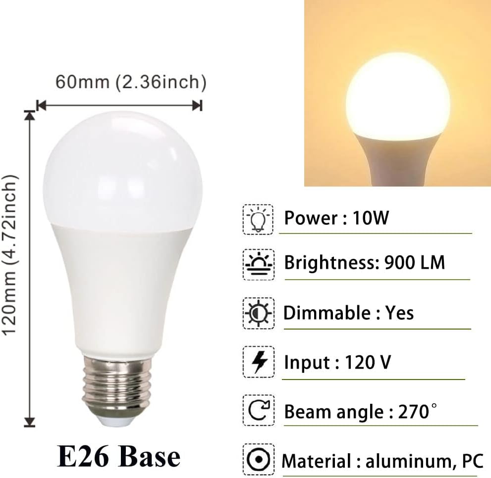 Detalle de Kapata dimmable LED bulbs, 6-pack