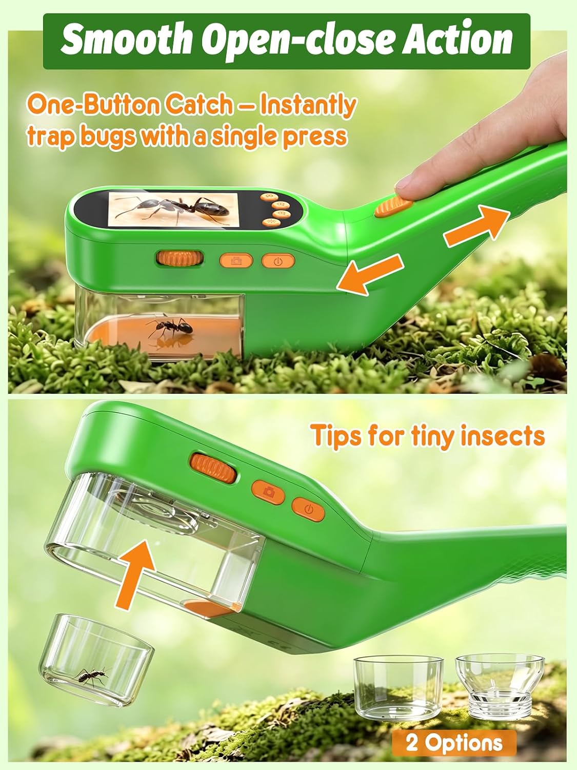 Detalle de Acoath Bug Catcher Microscope with 2.4-inch Screen